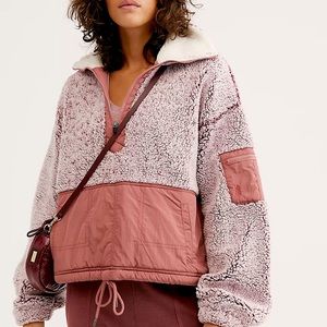 Free People quarter zip pull over jacket
